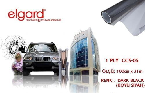 Elgard CCS-05 100cm x 31m Koyu Siyah Ãizilmez Cam Filmi