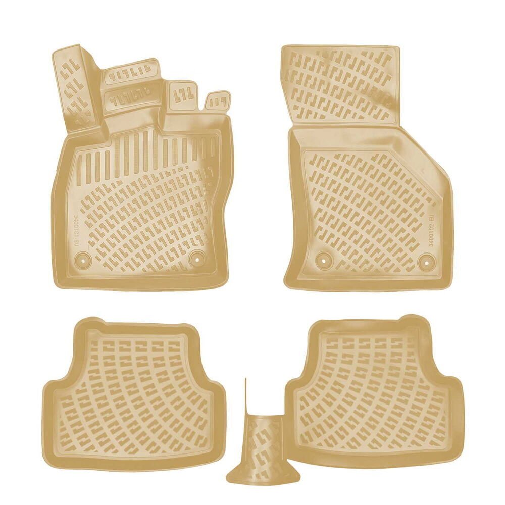 Seat Leon 2012-2020 Havuzlu Paspas | Bej