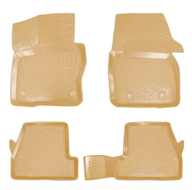 Ford Focus 2011-2014 Havuzlu Paspas Bej