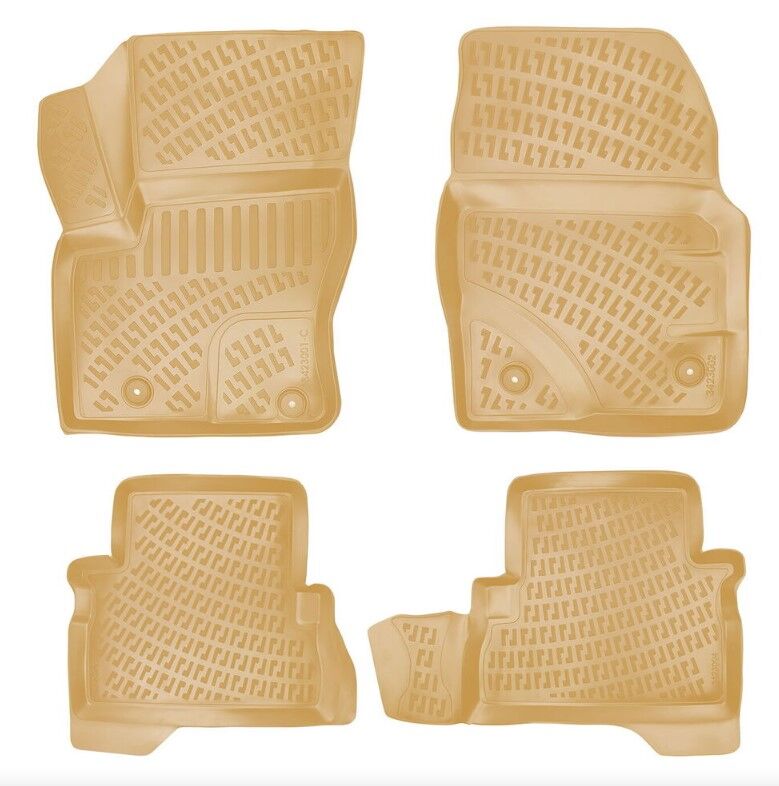 Ford Kuga 2008-2012 Havuzlu Paspas Bej