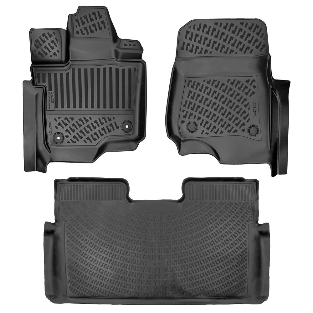 Ford F-150 2015 SonrasÄ± Havuzlu Paspas | Super Crew/HalÄ± Zemin/Konsollu USA