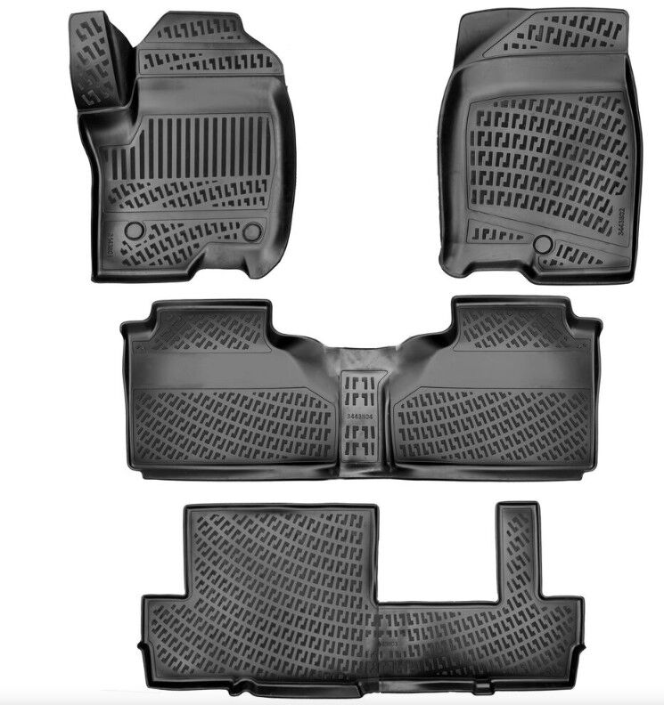 GMC Denali XL/Yukon Denali XL Bench Seating 8 Koltuklu 2021 Sonrası Havuzlu Paspas
