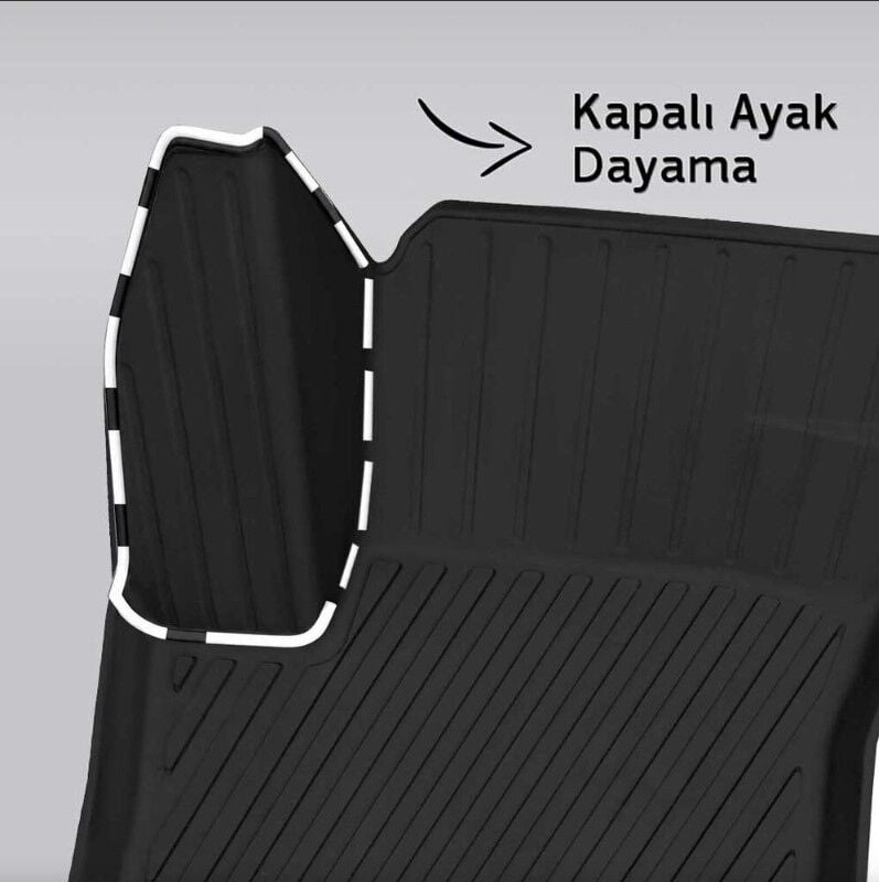 Rizline Premium Renault Megane 4 Sedan 2024 Sonrası Havuzlu Paspas