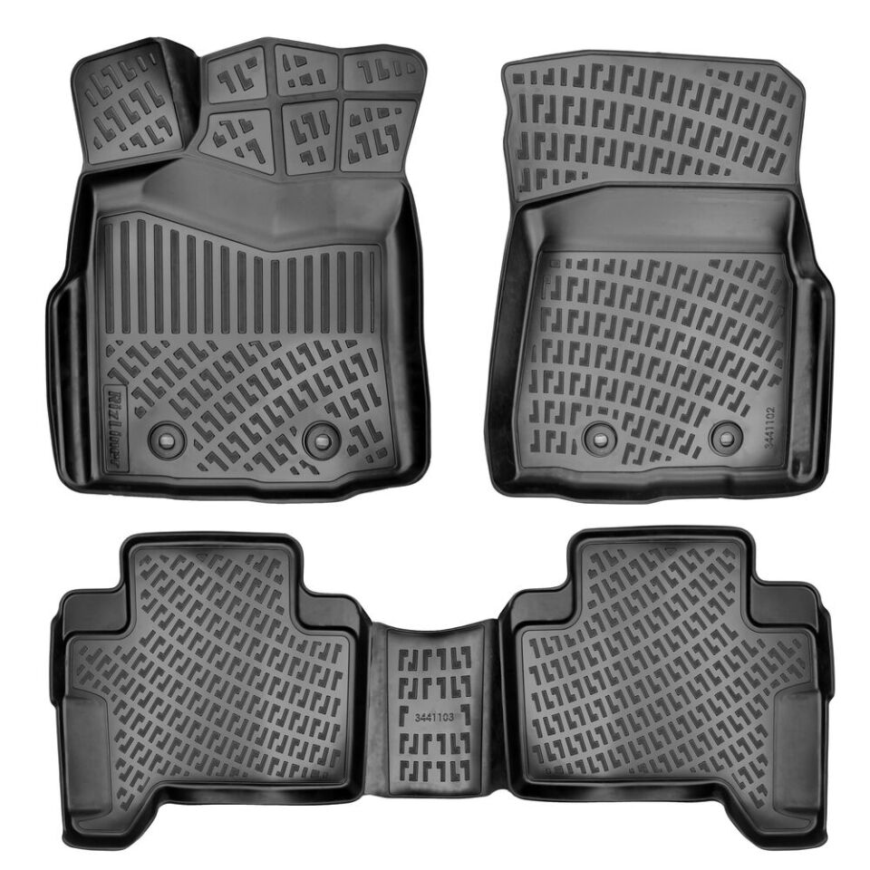 Toyota Tacoma Double Cab. Otomatik 2018-2023 Havuzlu Paspas