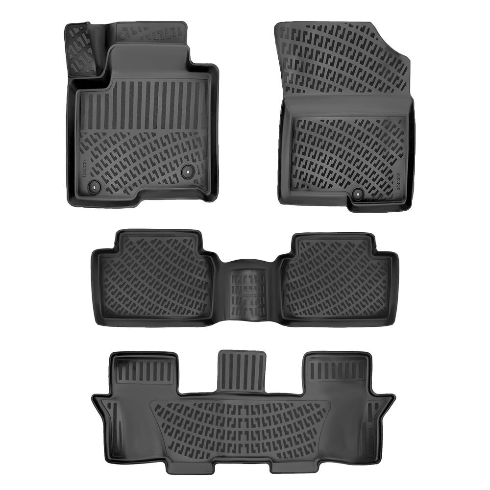 Kia Sorento 2021 SonrasÄ± Havuzlu Paspas | Hybrid - 7 Koltuklu