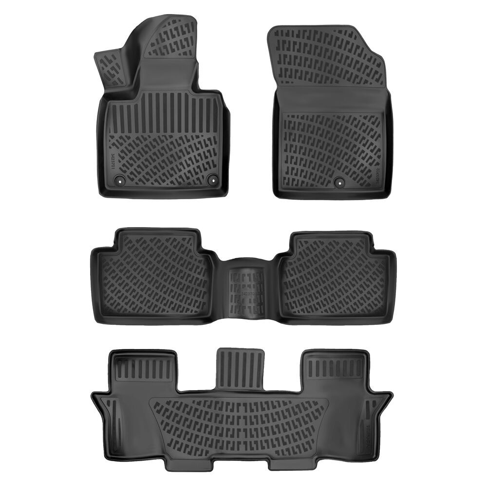 Kia Sorento 2021 SonrasÄ± Havuzlu Paspas | Benzinli - 7 Koltuklu