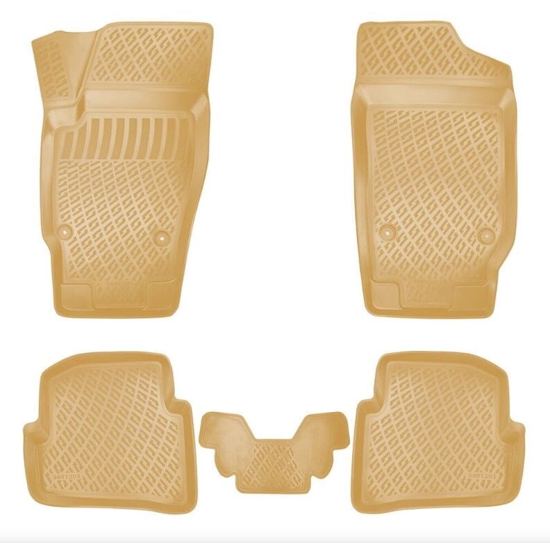 Seat İbiza 2008-2017 Havuzlu Paspas | Bej Hatchback