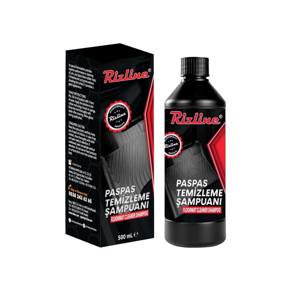 Rizline Ãzel Paspas Temizleme ÅampuanÄ± 500 ML