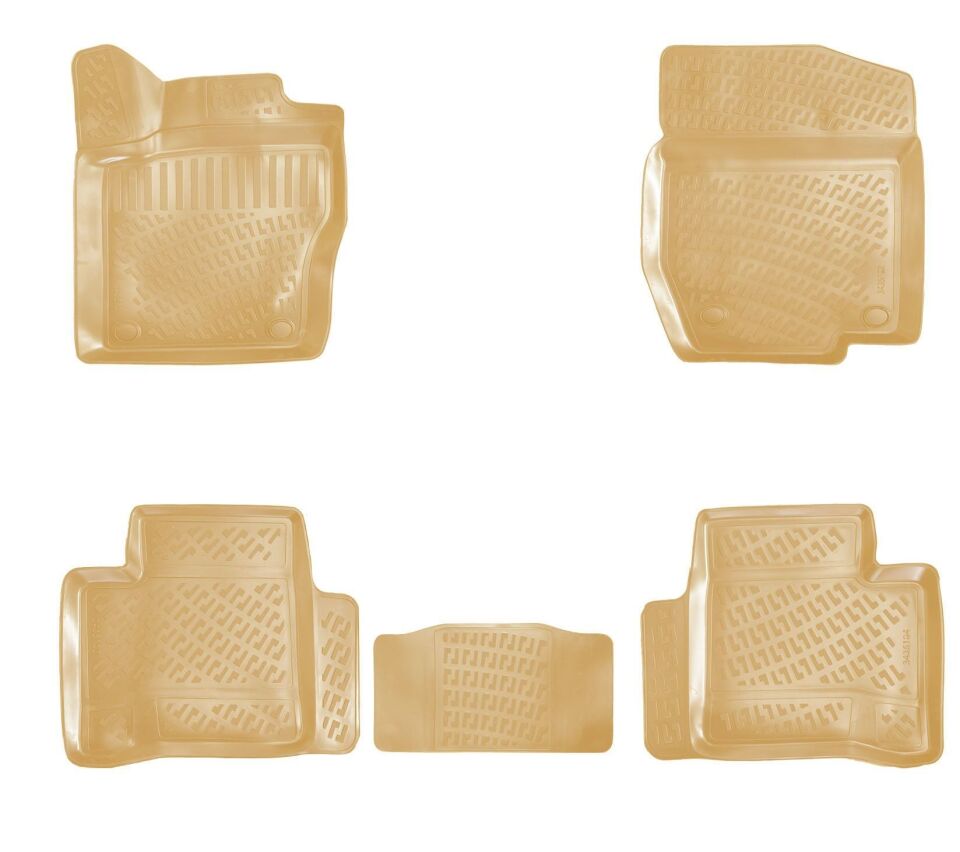 Mercedes-Benz GL 2007-2012 Havuzlu Paspas Bej