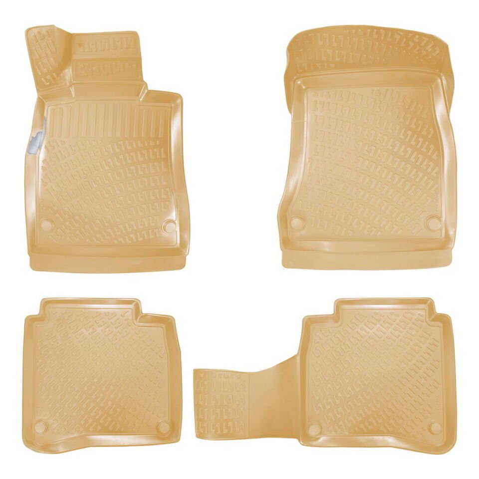 Mercedes-Benz S Serisi 2014-2020 W222 Havuzlu Paspas | Bej KÄ±sa Åasi