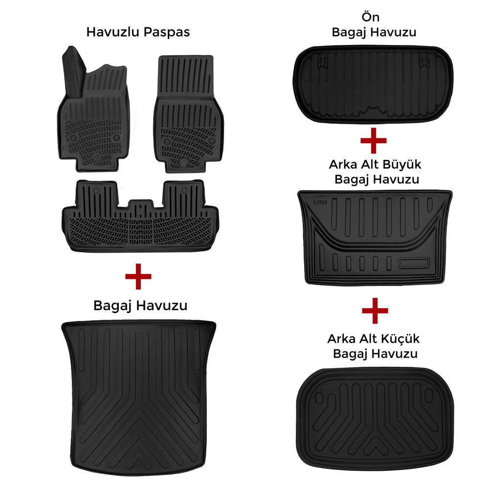 Tesla Model Y ( Juniper ) 2025 SonrasÄ± TÃ¼m ÃrÃ¼nler Tek Paket