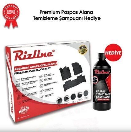 Rizline Premium Jeep Compass 2026 Sonrası Paspas | 1.2 Hybrid