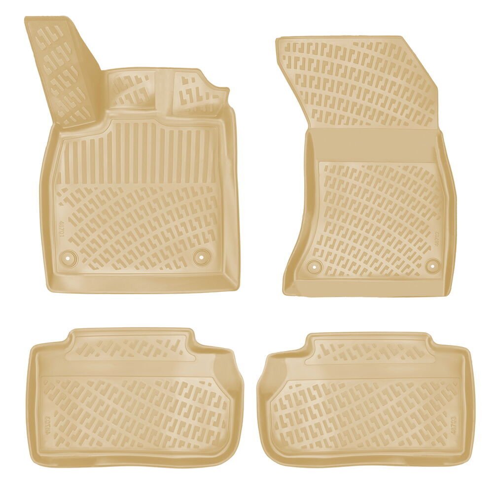 Audi Q5 2017 SonrasÄ± Havuzlu Paspas Bej