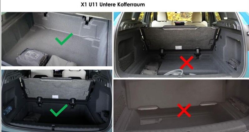 Bmw X1 (U11) 2023 Sonrası Bagaj Havuzu | Alt Bagaj
