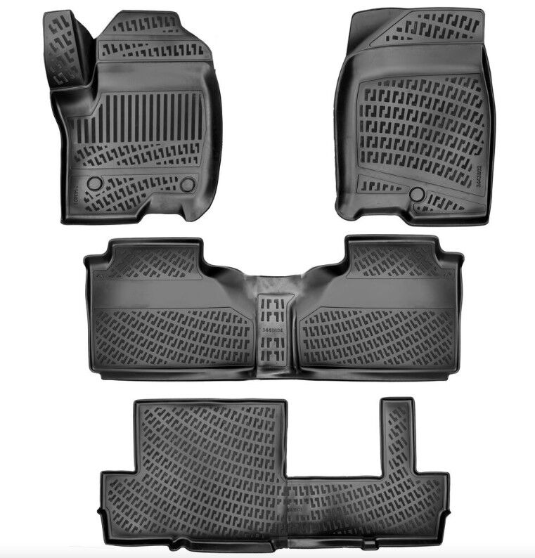 Chevrolet Suburban Bench Seating 2021 Sonrası Havuzlu Paspas | 8 Koltuklu