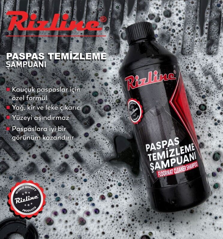 Rizline Özel Paspas Temizleme Şampuanı 500 ML