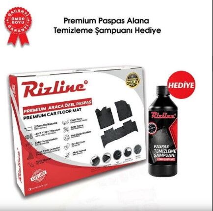 Rizline Premium 9D Renault Clio 5 2019-2025 Paspas