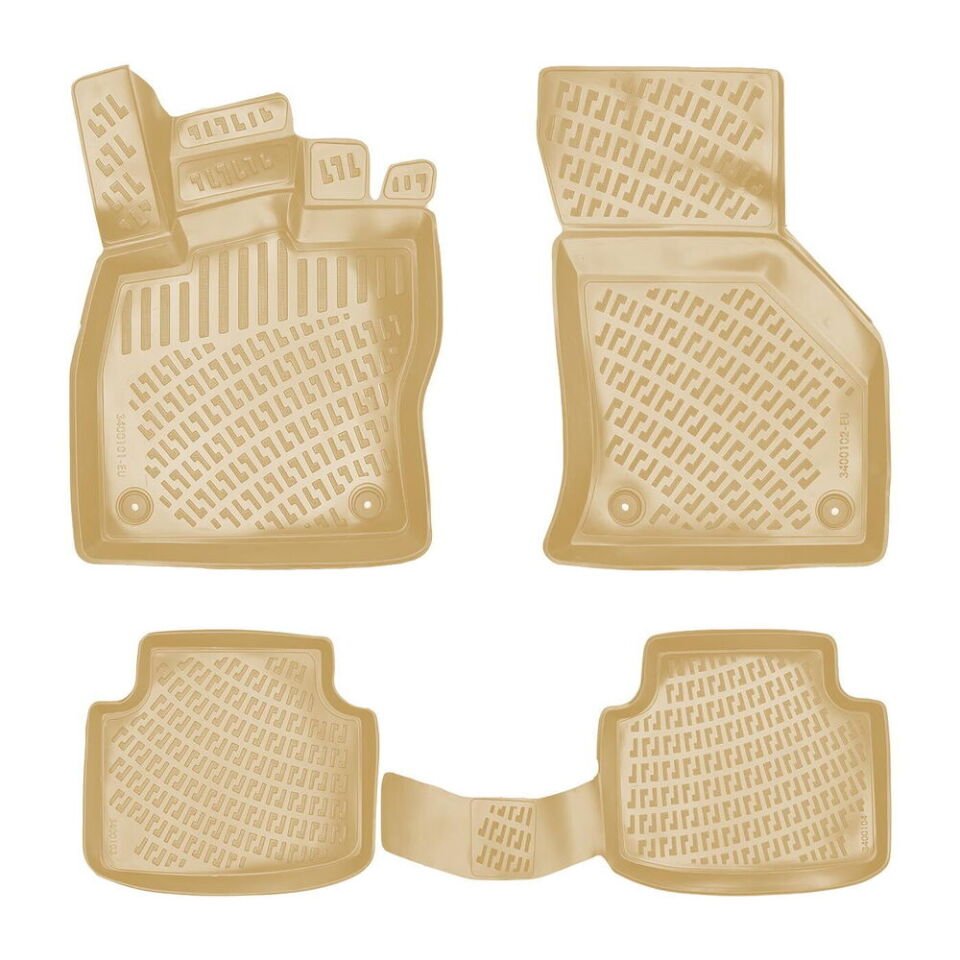 Volkswagen Passat B8 2015-2022 Havuzlu Paspas Bej